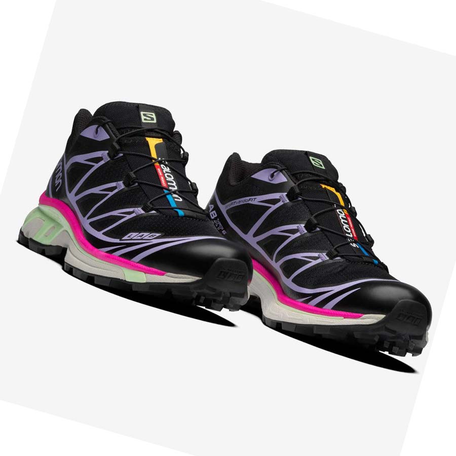 Salomon XT-6 Erkek Spor Ayakkabı Siyah Mor | TR 3435WNB